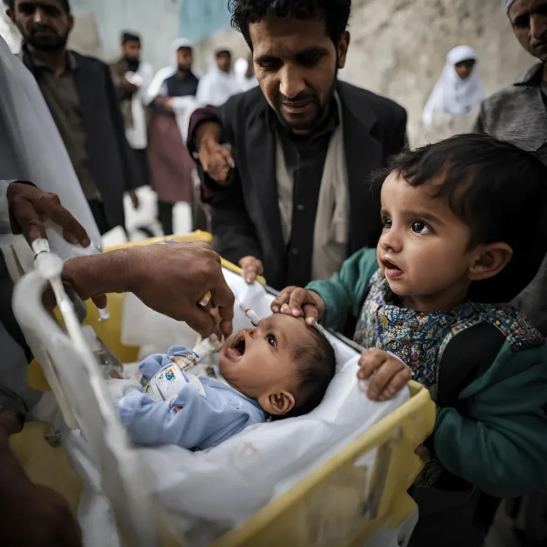 Ten Months old Infant Polio Case in Gaza