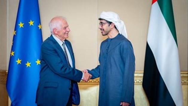 Abdullah bin Zayed and Borrell discuss UAE-EU Collaboration